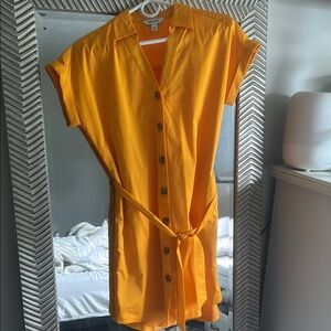 Nine West Vibrant Orange Dress